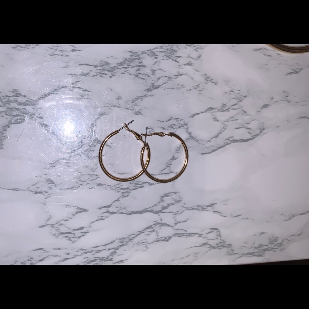 Skinny Gold Earrings- small size